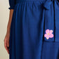 POM Amsterdam Skirts SKIRT - Ink Blue Blossom