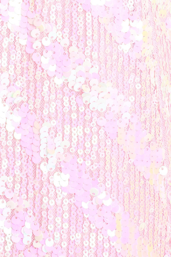 POM Amsterdam Skirts SKIRT - Sequins Shell Pink