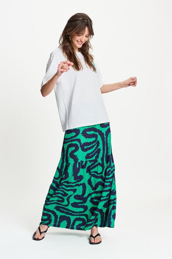 POM Amsterdam Skirts SKIRT - Waves Green
