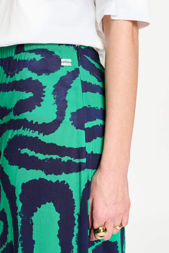 POM Amsterdam Skirts SKIRT - Waves Green