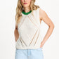 POM Amsterdam Spencers SPENCER - Colourblock White