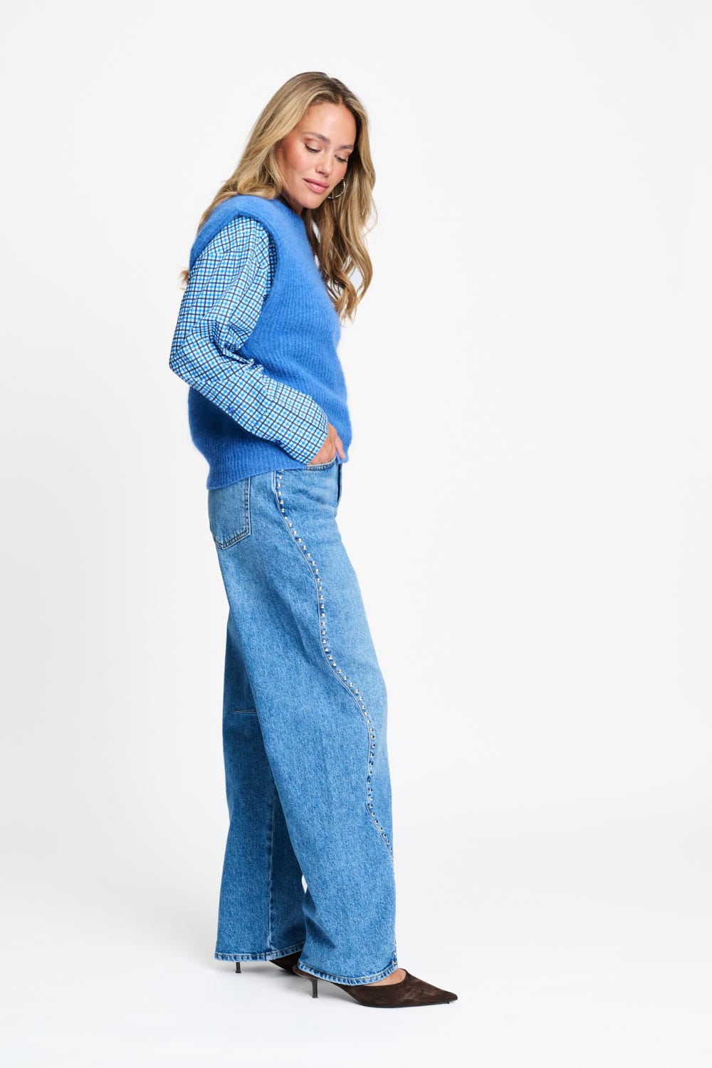 POM Amsterdam Spencers SPENCER - Senna Sapphire Blue