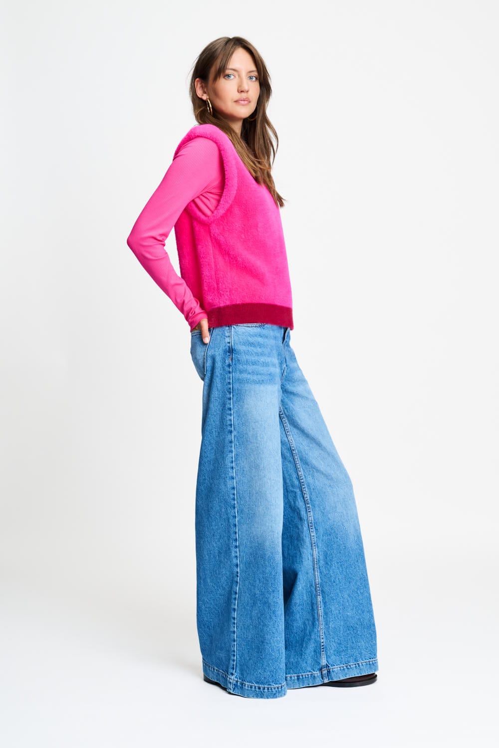 POM Amsterdam Spencers SPENCER - Shelly Ultra Pink