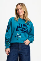 POM Amsterdam Sweaters Green / 34 SWEATER - Sascha The Backstage