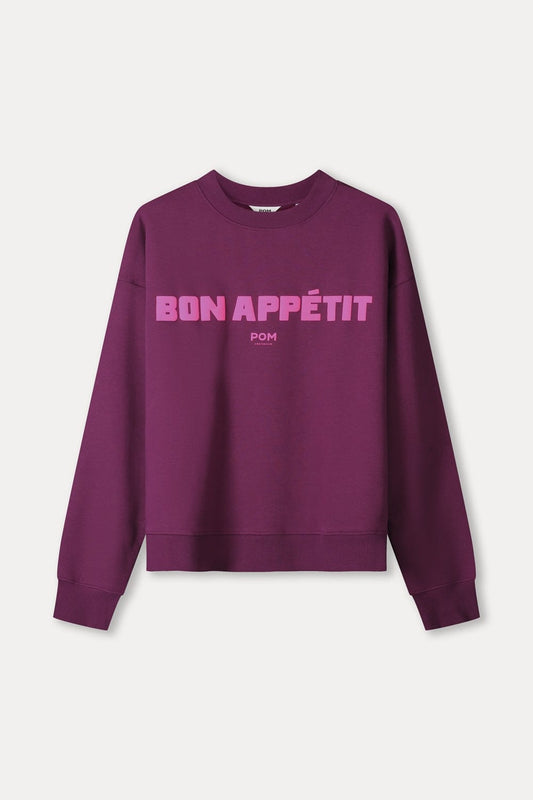 POM Amsterdam Sweaters SWEATER - Plum