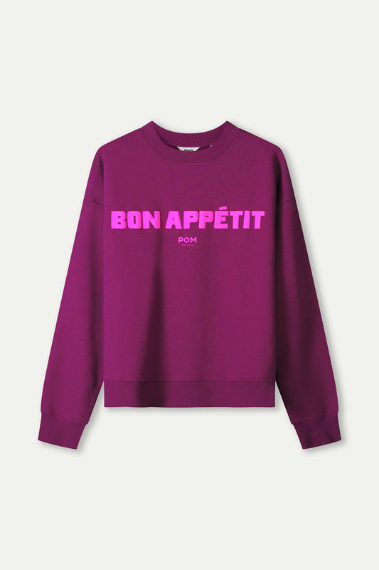 POM Amsterdam Sweaters SWEATER - Plum