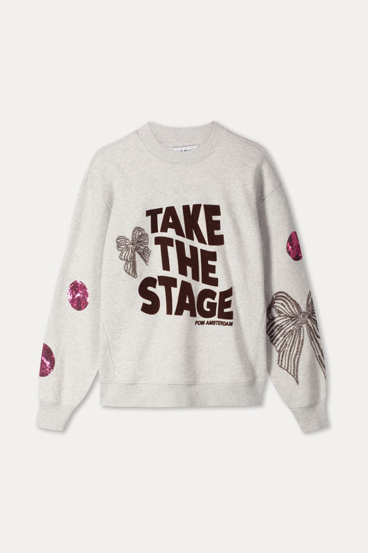 POM Amsterdam Sweaters SWEATER - Sascha Take The Stage