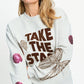 POM Amsterdam Sweaters SWEATER - Sascha Take The Stage