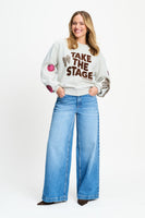 POM Amsterdam Sweaters SWEATER - Sascha Take The Stage
