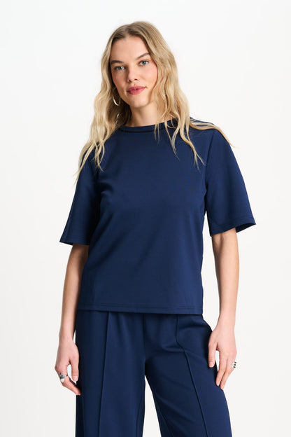 POM Amsterdam Tops Blue / 34 TOP - Rosie Eternal Blue