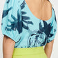 POM Amsterdam Tops TOP - Artisan Blue Sequins