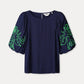POM Amsterdam Tops TOP - Beach Vibes Tape Night Blue