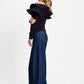 POM Amsterdam Tops TOP - Billie Shimmer Dark Plum
