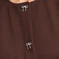 POM Amsterdam Tops TOP - Kaylee Chocolate Brown