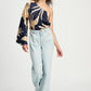 POM Amsterdam Tops TOP - One Shoulder Artisan Sand