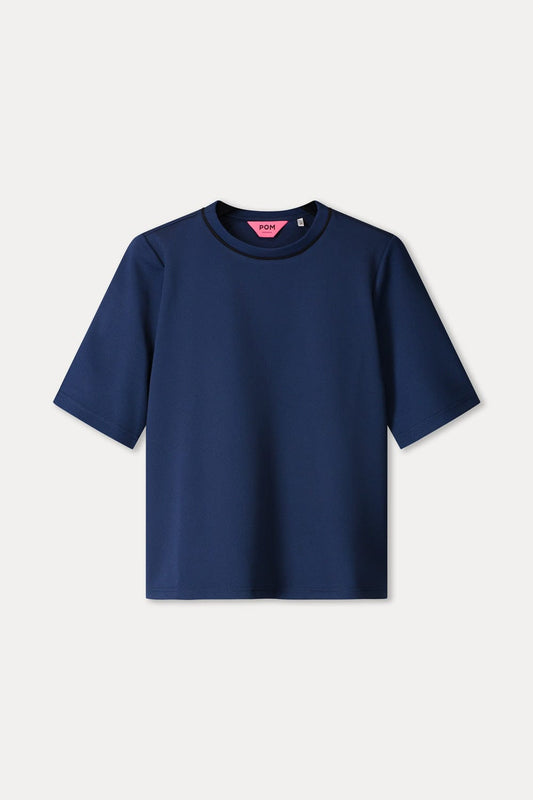 POM Amsterdam Tops TOP - Rosie Eternal Blue