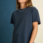 POM Amsterdam Tshirts TSHIRT - Eef Dark Blue