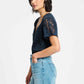 POM Amsterdam Tshirts TSHIRT - Ellen Dark Navy