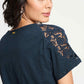 POM Amsterdam Tshirts TSHIRT - Ellen Dark Navy