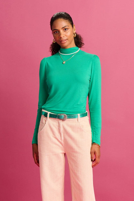 POM Amsterdam Turtlenecks Green / 34 TURTLENECK - Fern Green