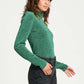 POM Amsterdam Turtlenecks TURTLENECK - Glitter Pine Green