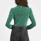 POM Amsterdam Turtlenecks TURTLENECK - Glitter Pine Green