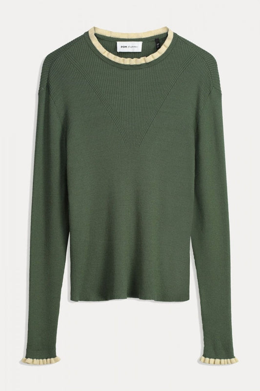 POM Amsterdam Turtlenecks TURTLENECK - Mythical Green