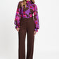 POM Amsterdam Turtlenecks TURTLENECK - Ruby Lace Colourful Bows