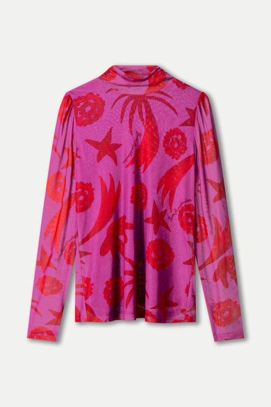 POM Amsterdam Turtlenecks TURTLENECK - Splashing Fireworks