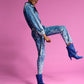 POM Amsterdam Jumpsuits JUMPSUIT - Denim Indigo Blue