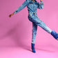 POM Amsterdam Jumpsuits JUMPSUIT - Denim Indigo Blue